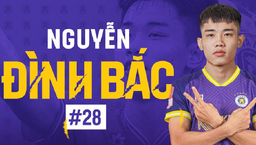 CHÍNH THỨC: Hà Nội FC mượn Đình Bắc tới tháng 6/2025