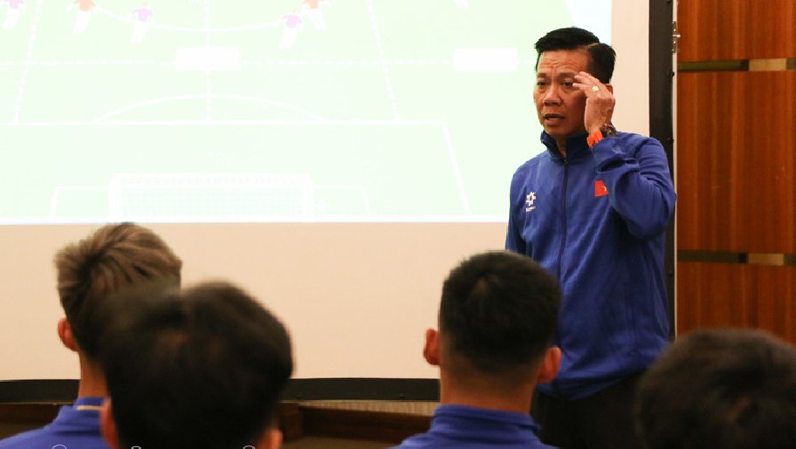 HLV Hoàng Anh Tuấn không đặt áp lực cho U23 Việt Nam trong trận gặp Jordan