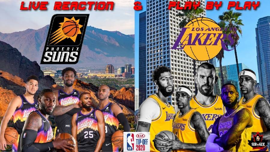 Lịch thi đấu bóng rổ NBA hôm nay 10/5: LA Lakers vs Phoenix Suns - Ông Trời có cứu Lakers?