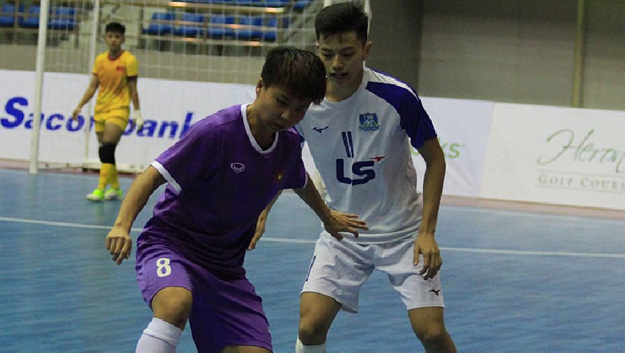 ĐT Futsal nữ Việt Nam thua đậm 0-10 trước thềm SEA Games 31