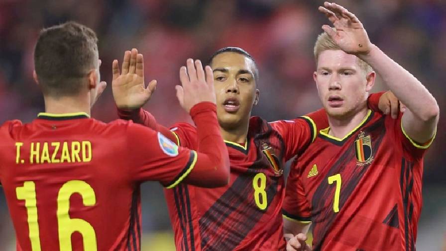 Lịch trực tiếp đội tuyển Bỉ tại EURO 2021