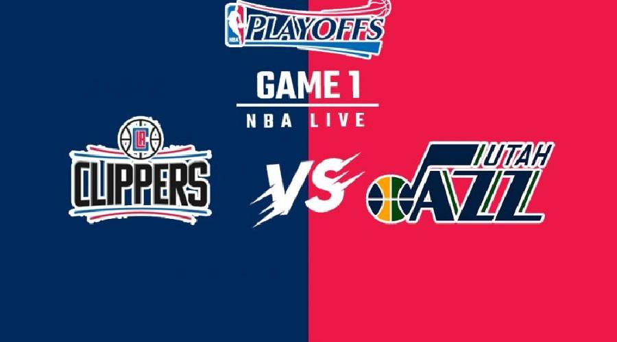 Xem trực tiếp NBA Playoffs 2021: Utah Jazz vs LA Clippers Game 1 (9h00, ngày 9/6)