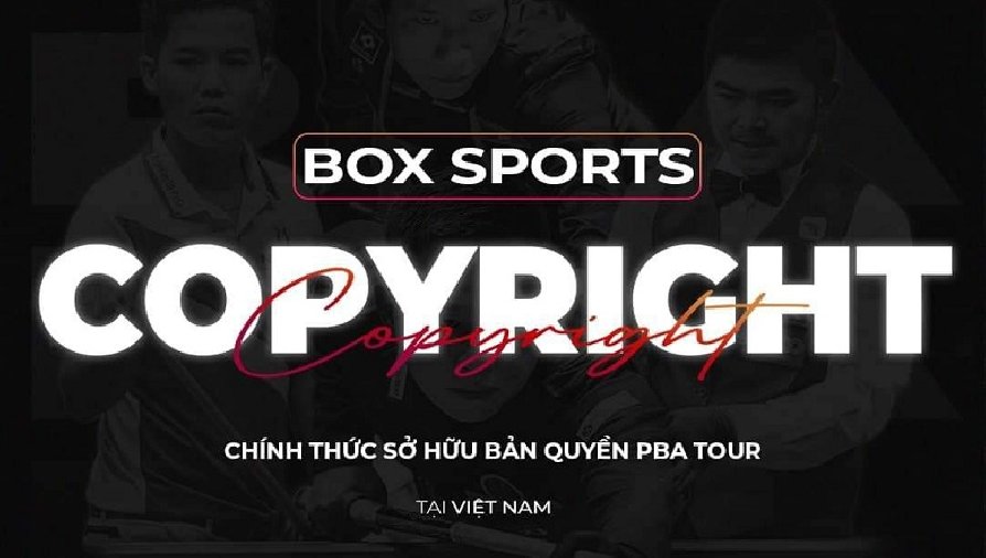 Box Sports chính thức sở hữu bản quyền PBA Tour tại Việt Nam