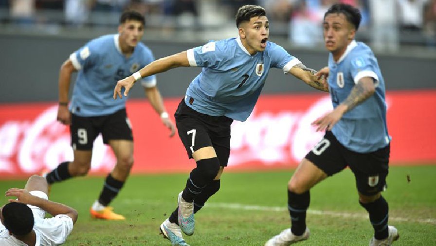 Kết quả bán kết U20 World Cup 2023: Italia và Uruguay hẹn nhau tại chung kết