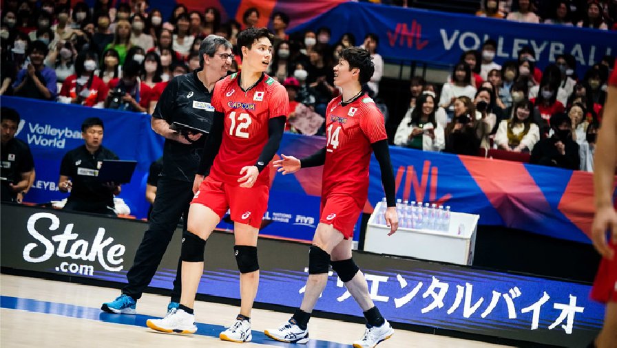 Link xem trực tiếp bóng chuyền Volleyball Nations League 2023 Nhật Bản vs Serbia, 17h40 hôm nay 9/6