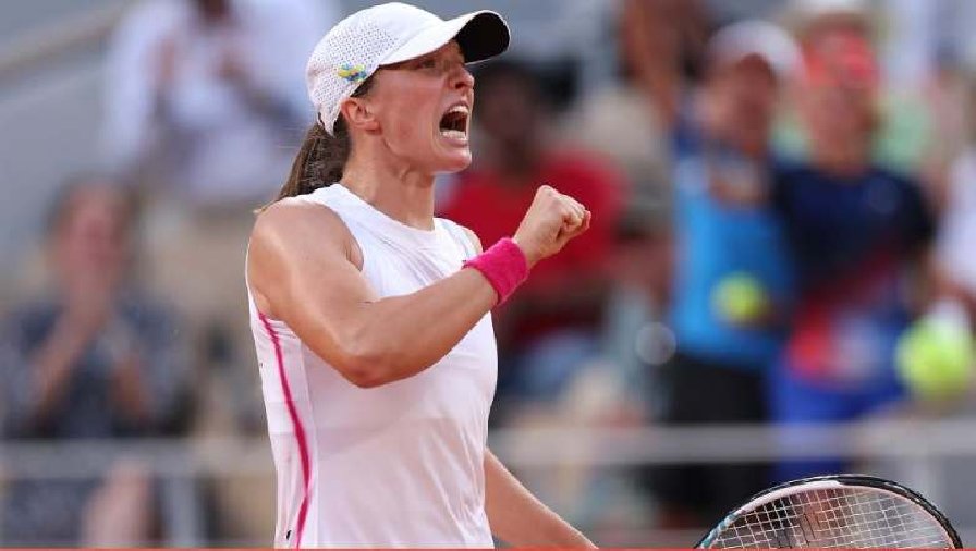 Swiatek lần thứ ba vào chung kết Roland Garros, chạm trán ‘hiện tượng’ Muchova