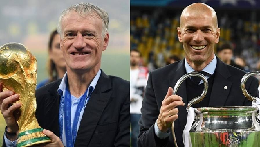 ĐT Pháp ra phán quyết cuối cùng về HLV Deschamps và Zidane