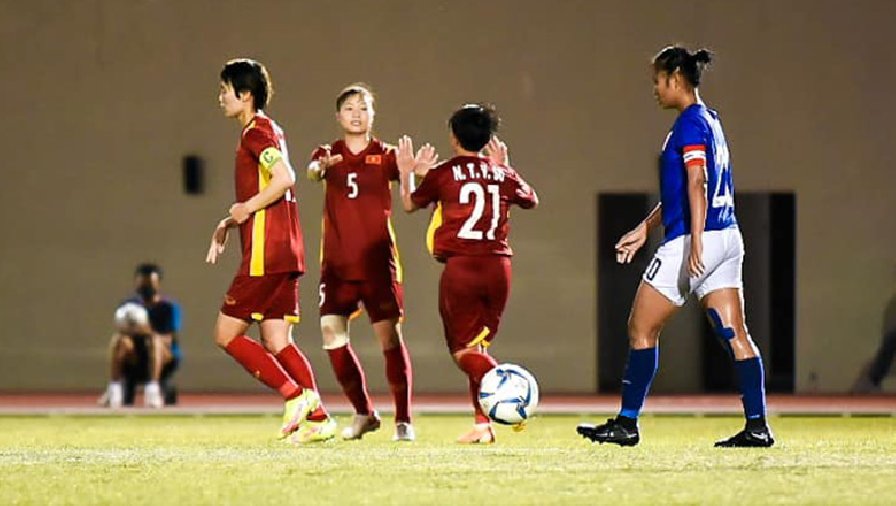 Link xem trực tiếp bóng đá Nữ Việt Nam vs Nữ Lào, 18h00 ngày 9/7