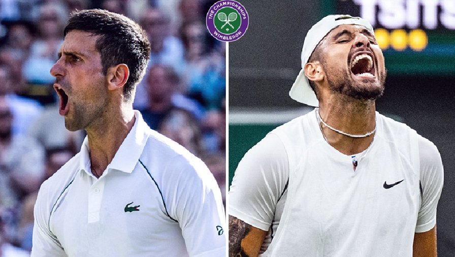 Xem trực tiếp tennis Chung kết Wimbledon 2022 - Djokovic vs Kyrgios ở đâu, trên kênh nào?