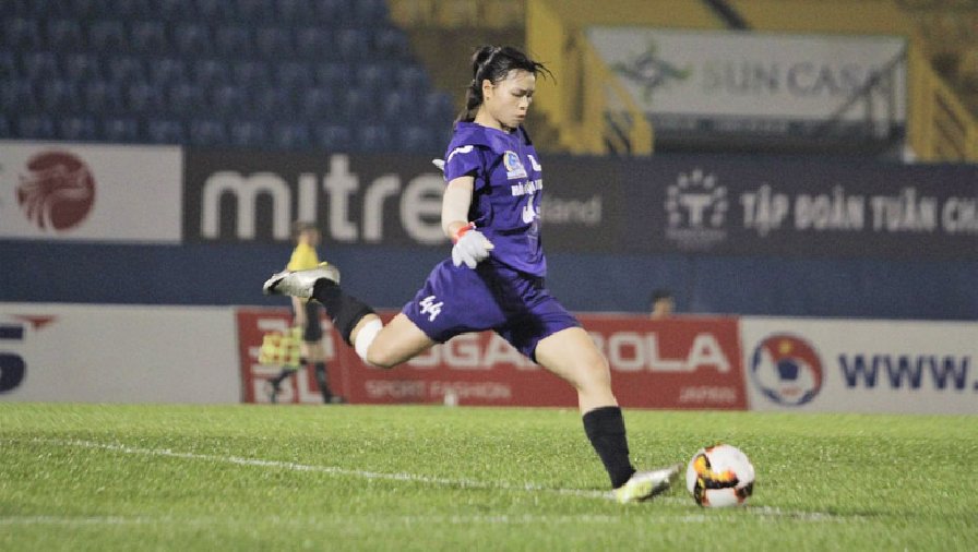 Thủ môn ĐT nữ Việt Nam, Đào Thị Kiều Oanh từng phải viết cam kết để theo nghiệp bóng đá