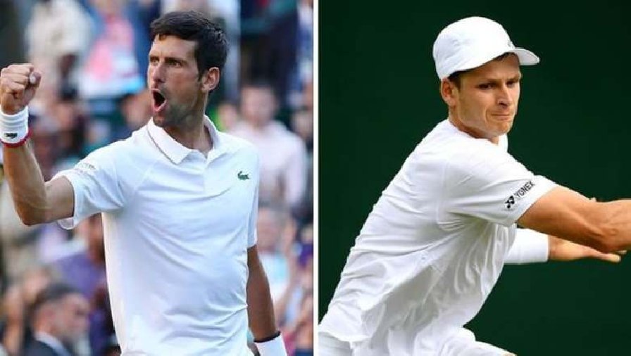 Trực tiếp tennis Djokovic vs Hurkacz, Vòng 4 Wimbledon - 23h00 ngày 9/7