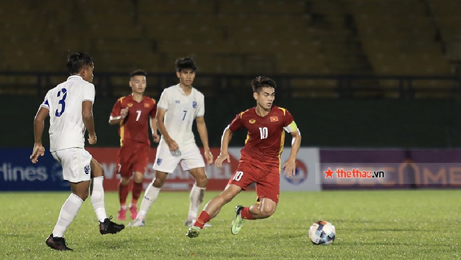 Kết quả U19 Việt Nam vs U19 Thái Lan: Voi chiến mất vé vào chung kết 