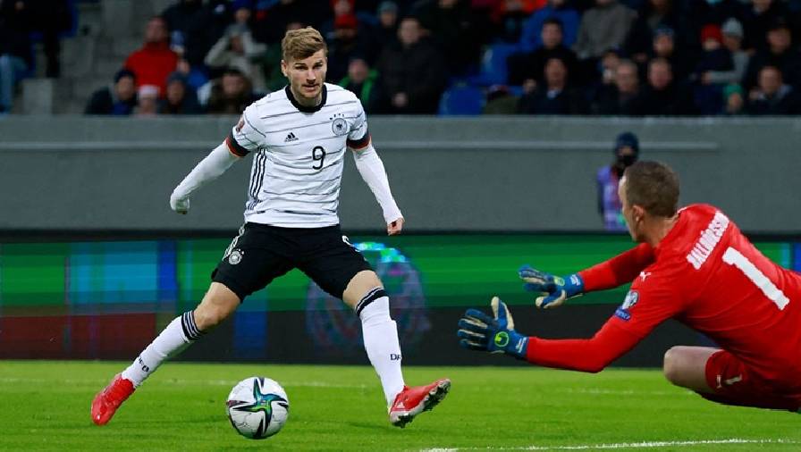 Video bàn thắng Iceland vs Đức: Werner lập công, mãn nhãn 4 bàn