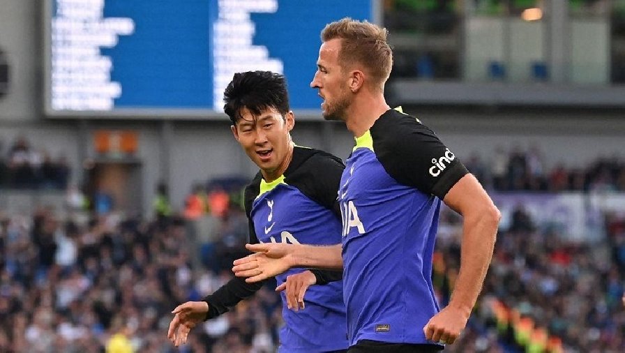 Kết quả Brighton vs Tottenham: Son kiến tạo, Kane kết liễu đội chủ nhà