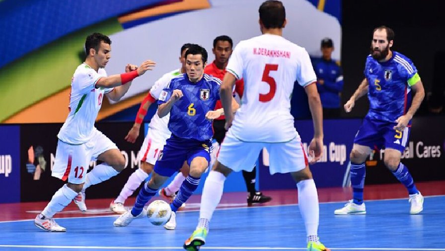 Kết quả Futsal Iran vs Nhật Bản: Chức vô địch thứ tư