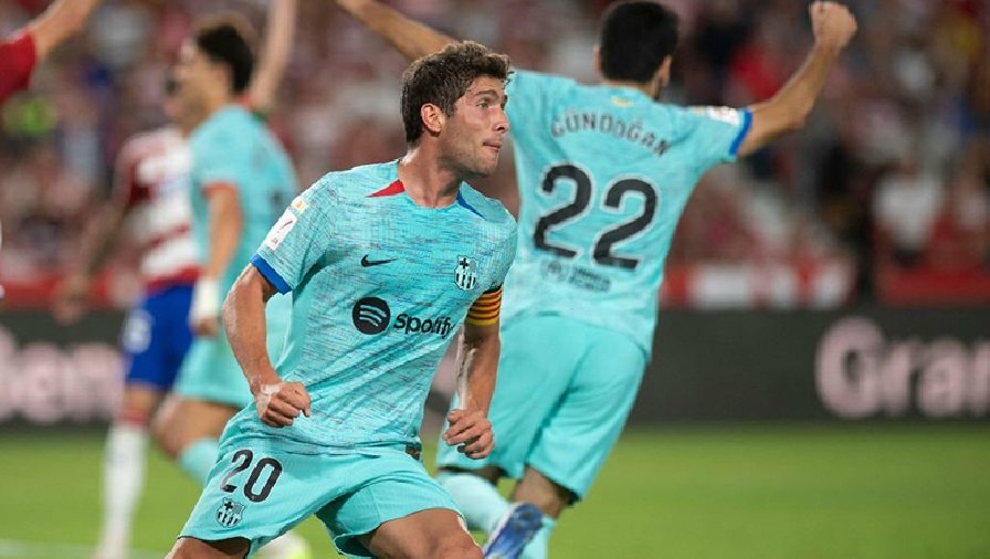 Kết quả bóng đá Granada vs Barca: Thủng sớm 2 bàn, cứu tinh ít ai ngờ