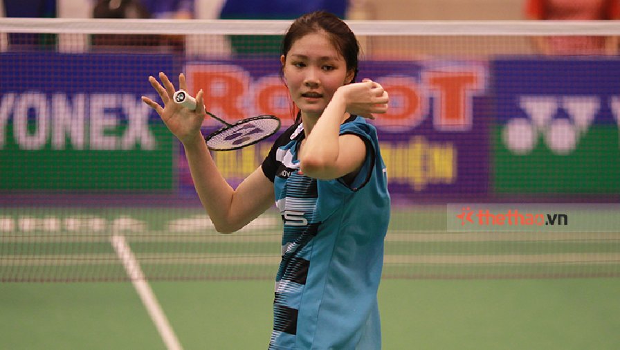 Tay vợt Thái Lan 16 tuổi vô địch giải cầu lông trẻ U19 thế giới