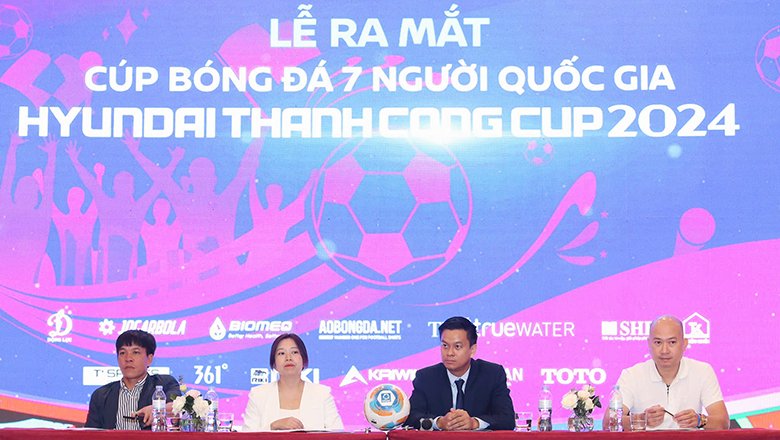 Cúp bóng đá 7 người Quốc gia Hyundai Thành Công Cup 2024 quy tụ số lượng CLB nhiều chưa từng thấy