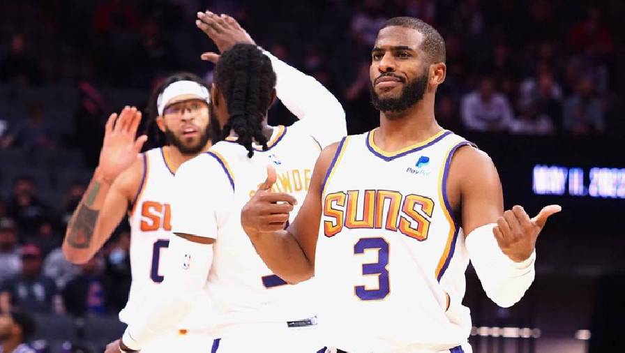 Á quân Phoenix Suns cán mốc 5 chiến thắng liên tiếp
