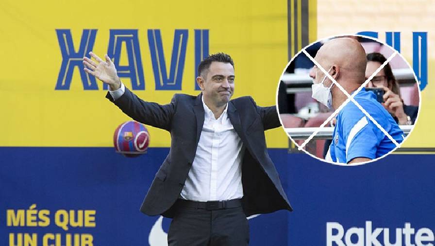 Vừa nhận chức, Xavi đã đuổi cổ đội ngũ y tế ở Barca