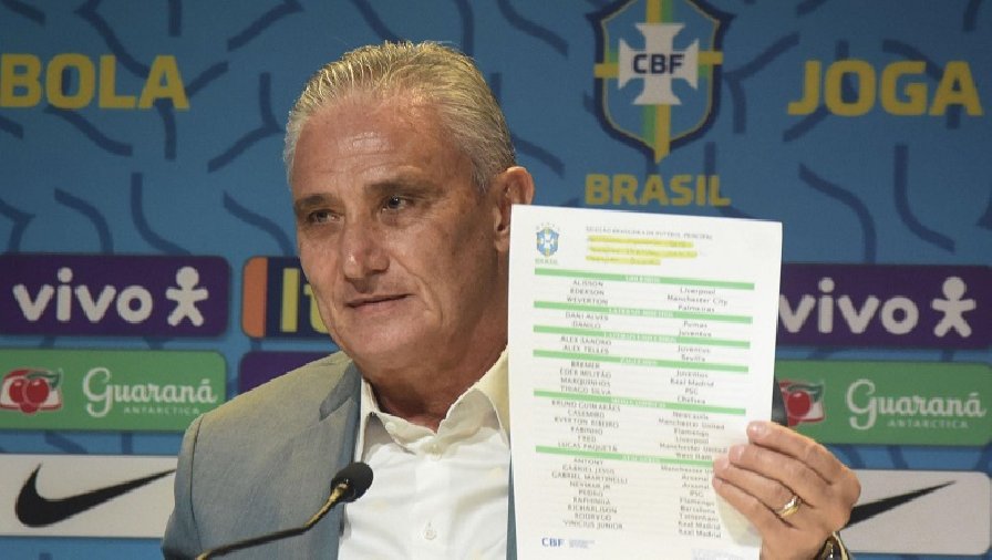 ĐT Brazil chốt danh sách dự World Cup 2022: Rất mạnh, nhưng hoàn hảo thì không