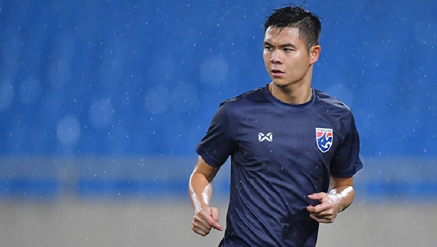 Tuyển thủ Thái Lan bỏ lỡ AFF Cup 2022 để sang Ngoại hạng Anh tập luyện