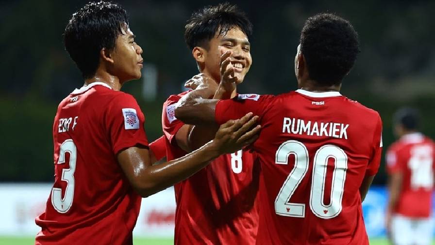 Hàng công thăng hoa, Indonesia hạ Campuchia trong trận cầu 6 bàn thắng