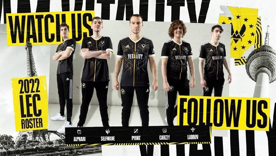 Perkz, Alphari và Carzzy chính thức gia nhập Team Vitality