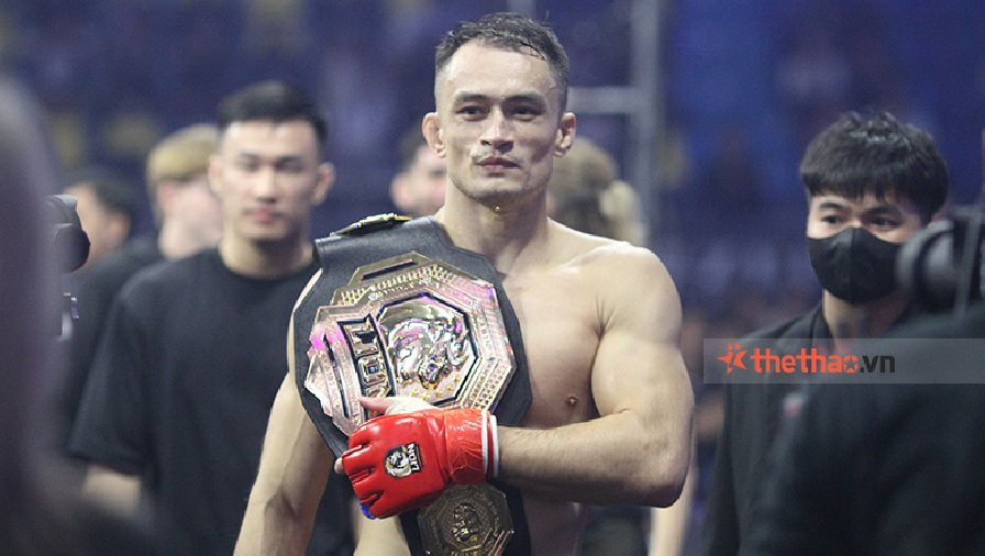 Nguyễn Văn Kamil hạ Bàn Văn Hoàng, giành đai Lion Championship ở trận chung kết thứ 3