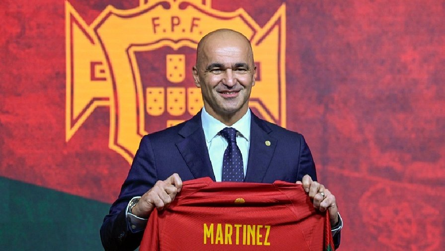 ĐT Bồ Đào Nha chính thức bổ nhiệm Roberto Martinez làm HLV trưởng