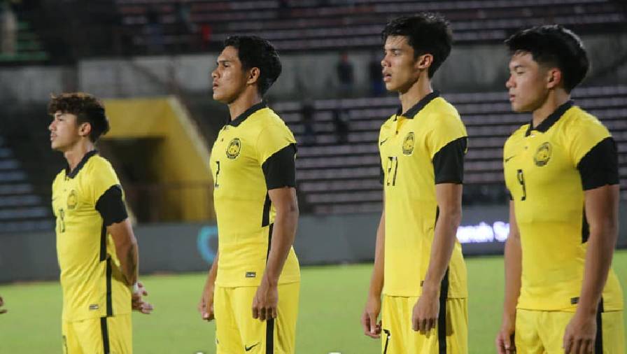 Cầu thủ Malaysia dương tính với COVID-19 trước thềm giải U23 Đông Nam Á 2022