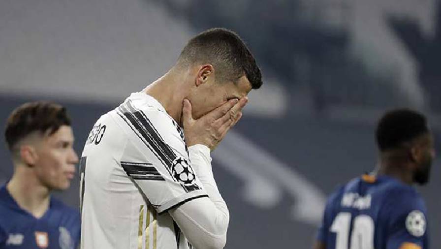 Ronaldo tịt ngòi, Juventus bị loại khỏi Champions League