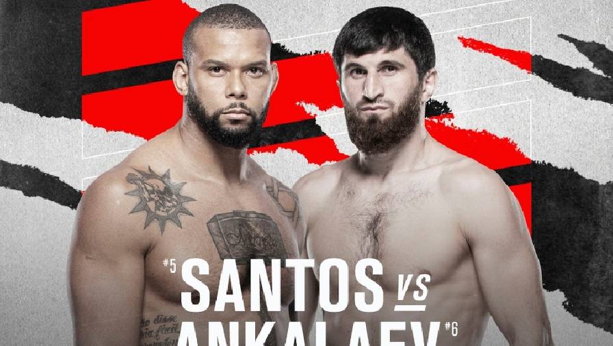 Nhận định, dự đoán UFC Fight Night: Santos vs Ankalaev
