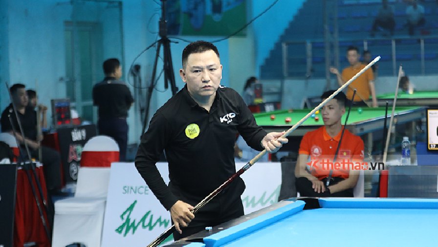 Nguyễn Phúc Long đại thắng 9-0 trong trận ra quân tại Vòng 1 giải Billiards VĐQG 2024