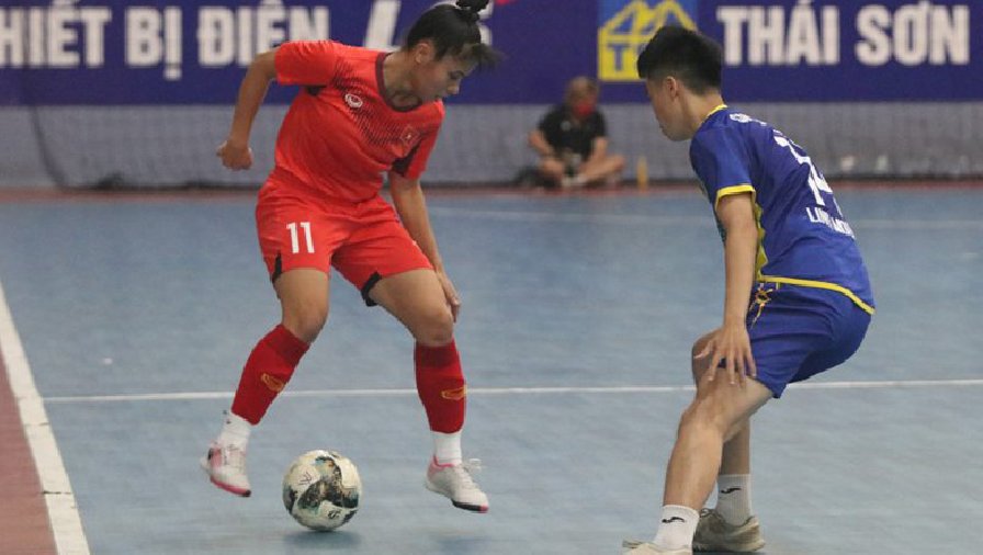 HLV ĐT futsal nữ Việt Nam chỉ ra điểm yếu trước thềm SEA Games 31