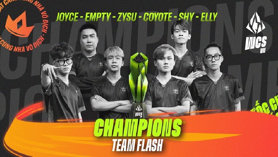 Team Flash vô địch WCS Việt Nam 2022