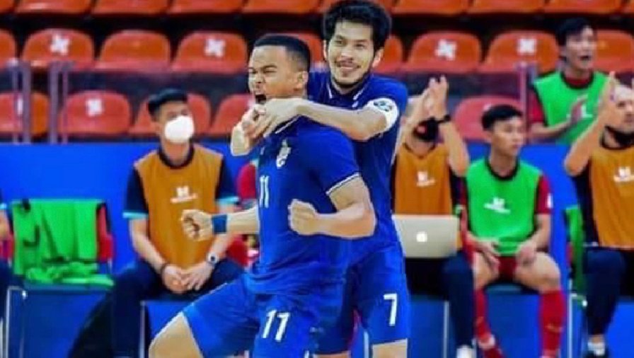 Thái Lan có thêm 2 danh hiệu cá nhân sau chức vô địch futsal Đông Nam Á 2022