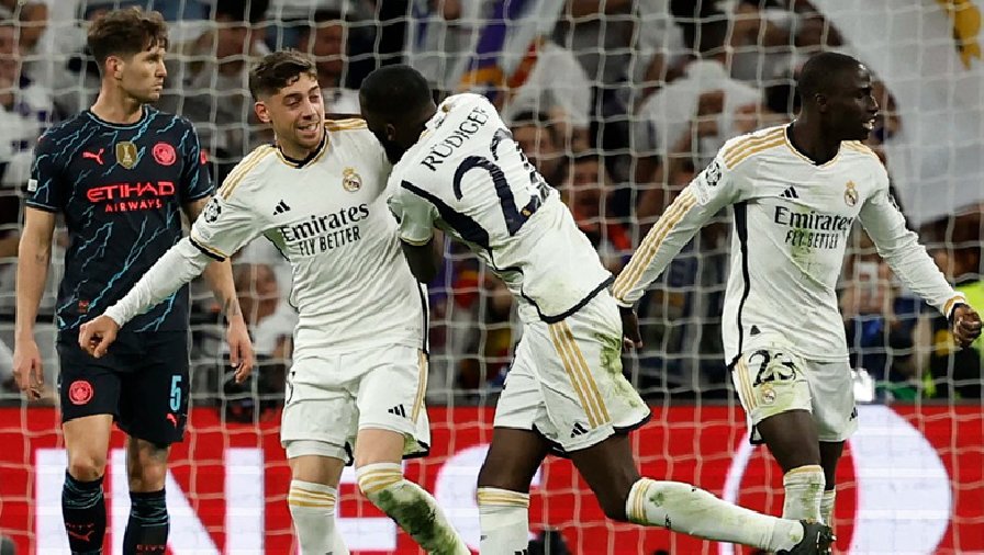 Kết quả bóng đá Real Madrid vs Man City: Kịch bản điên rồ, đại tiệc đỉnh cao