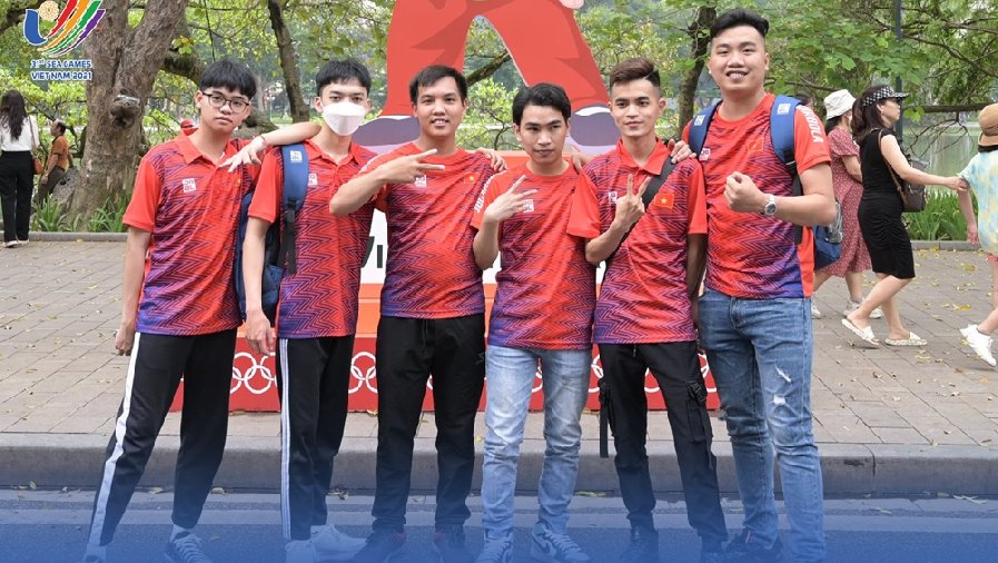 Đội hình Việt Nam tham dự bộ môn Mobile Legends: Bang Bang tại SEA Games 31