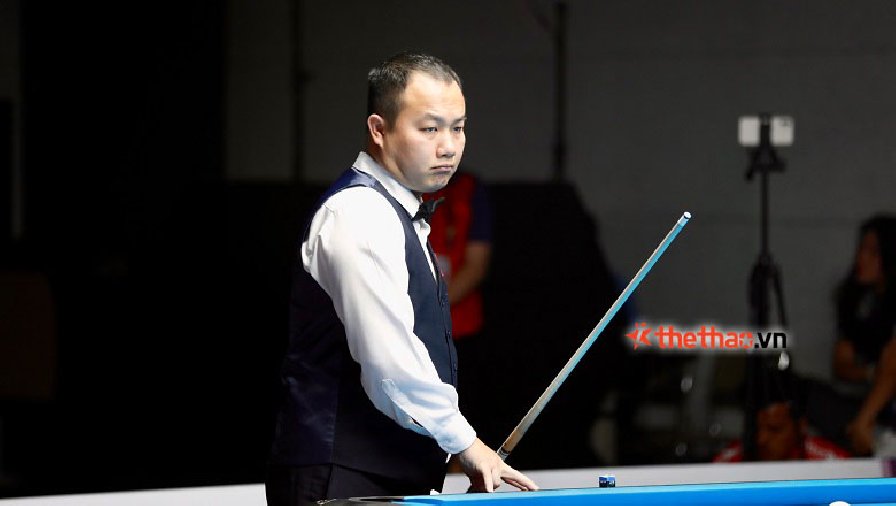 Nguyễn Anh Tuấn để thua Phone Myint Kyaw, nhận HCĐ pool 9 bi đơn nam SEA Games 32