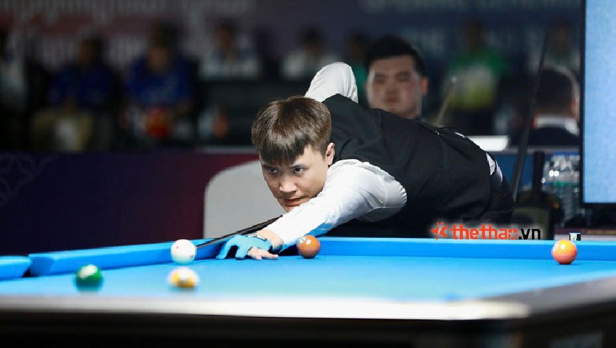 Tạ Văn Linh giành HCĐ pool 9 bi đơn nam SEA Games 32 sau thất bại trước Aloysius Yapp