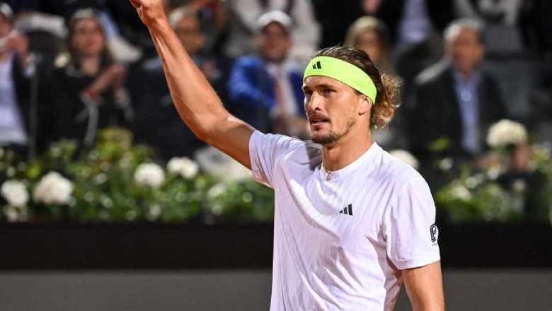 Zverev thắng trận ra quân Rome Masters, cân bằng thành tích với Wawrinka
