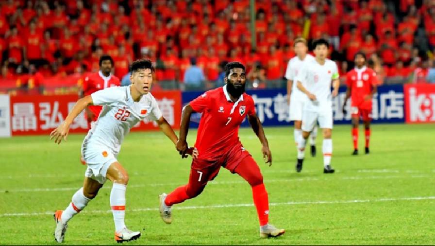 Nhận định bóng đá Trung Quốc vs Maldives, 0h00 ngày 12/6: Cuộc chiến Top 2