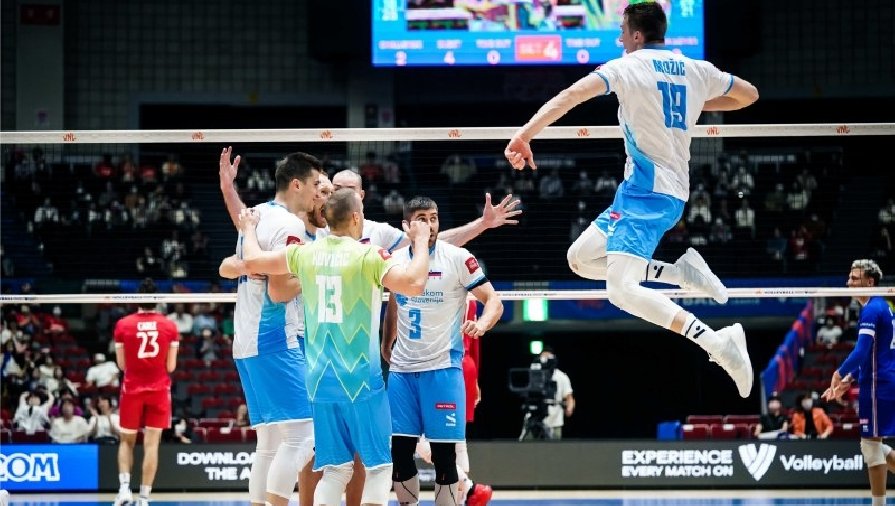 Link xem trực tiếp bóng chuyền Volleyball Nations League Slovenia vs Iran, 10h40 hôm nay 11/6