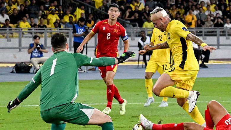 Thua đậm trên sân Malaysia, ĐT Việt Nam hẹp cửa vượt qua vòng loại Asian Cup 2027
