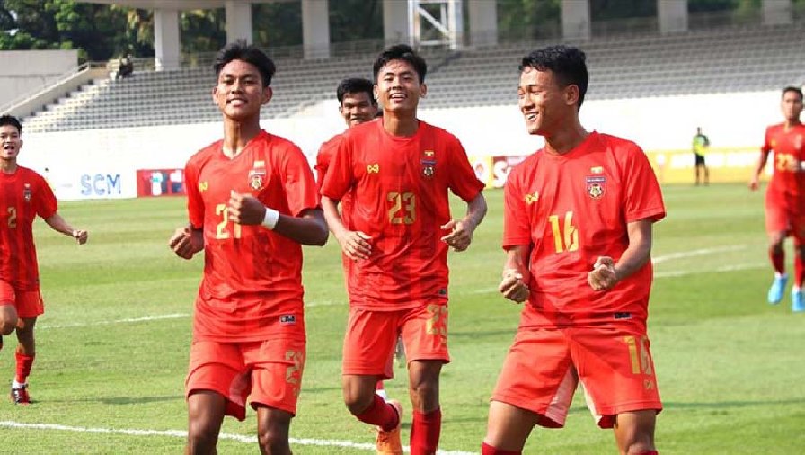 Kết quả bóng đá U19 Indonesia vs U19 Myanmar, 20h00 ngày 10/7