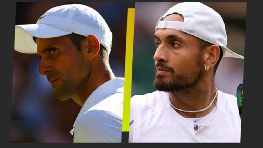 Nhận định tennis Djokovic vs Kyrgios, Chung kết Wimbledon - 20h00 ngày 10/7