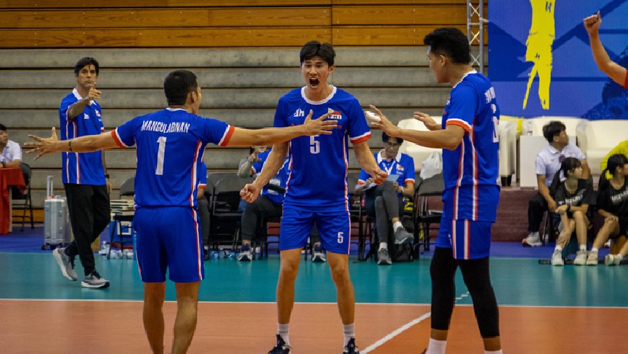 Bóng chuyền Thái Lan, Philippines cùng Indonesia theo bước Việt Nam vào vòng 2 AVC Challenge Cup 2023
