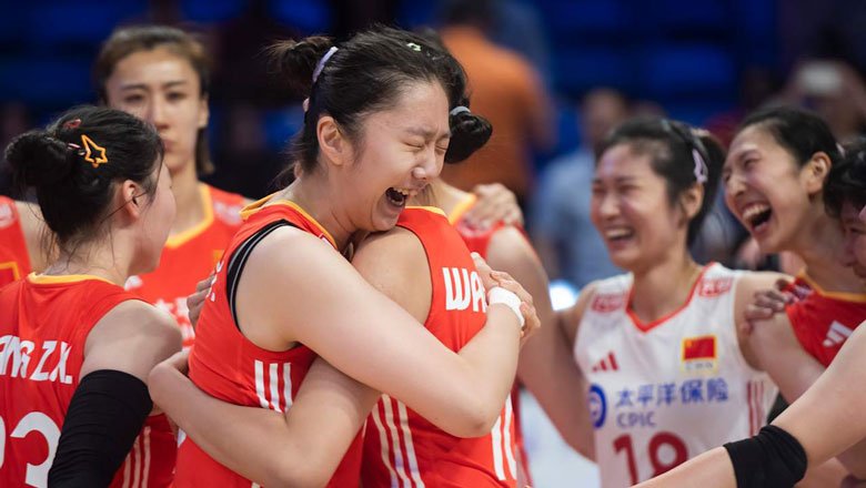 Tuyển bóng chuyền nữ Trung Quốc thắng chật vật ở Volleyball Nations League 2025