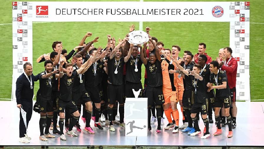 Bảng xếp hạng bóng đá Đức hôm nay, BXH Bundesliga 2021/22 mới nhất